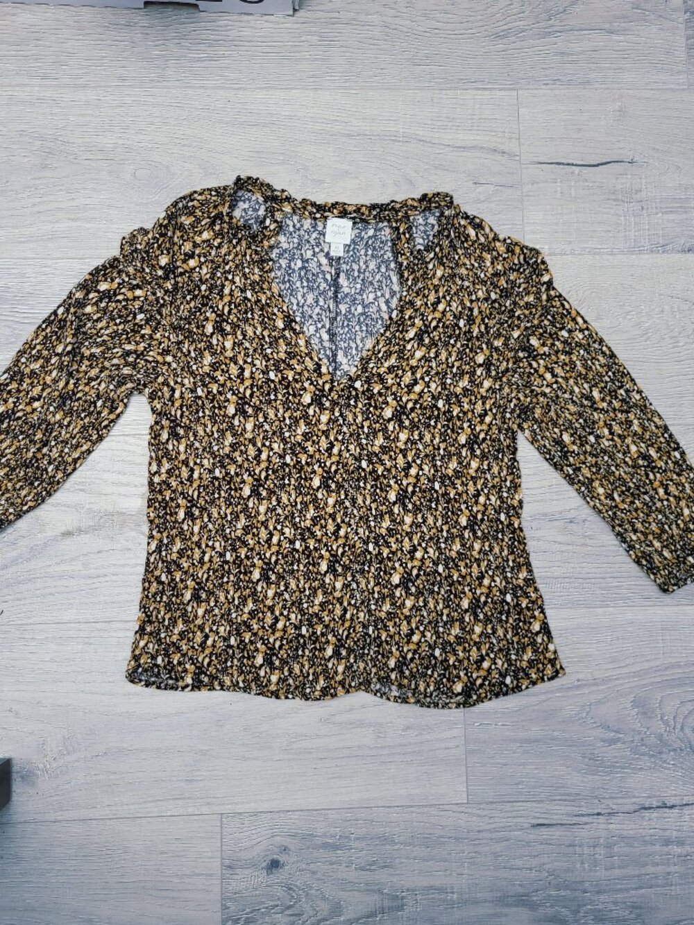 Roan + Ryan ~ Sz XSM ~ Long Sleeve Blouse ~ Excellent Condition